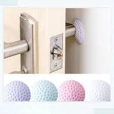 1 Piece Self-Adhesive Golf Design Rubber Pad Door handle Bumper Stopper Furniture Protector Doorknob Pad (MULTI COLOR)