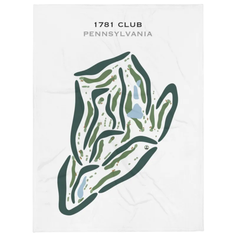 1781 Club, Pennsylvania - Printed Golf Courses