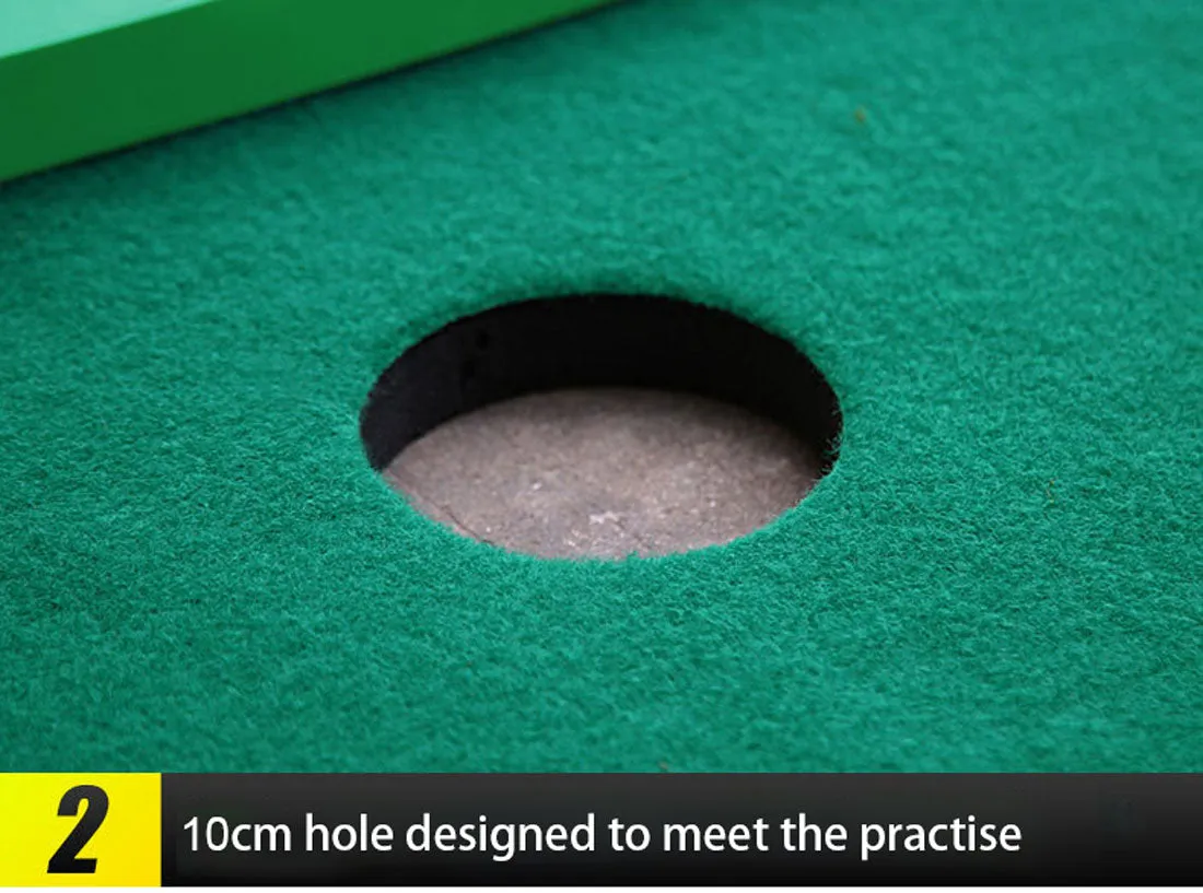 3M Golf Putting Mat Practice Training Indoor Outdoor Portable Slope Balls