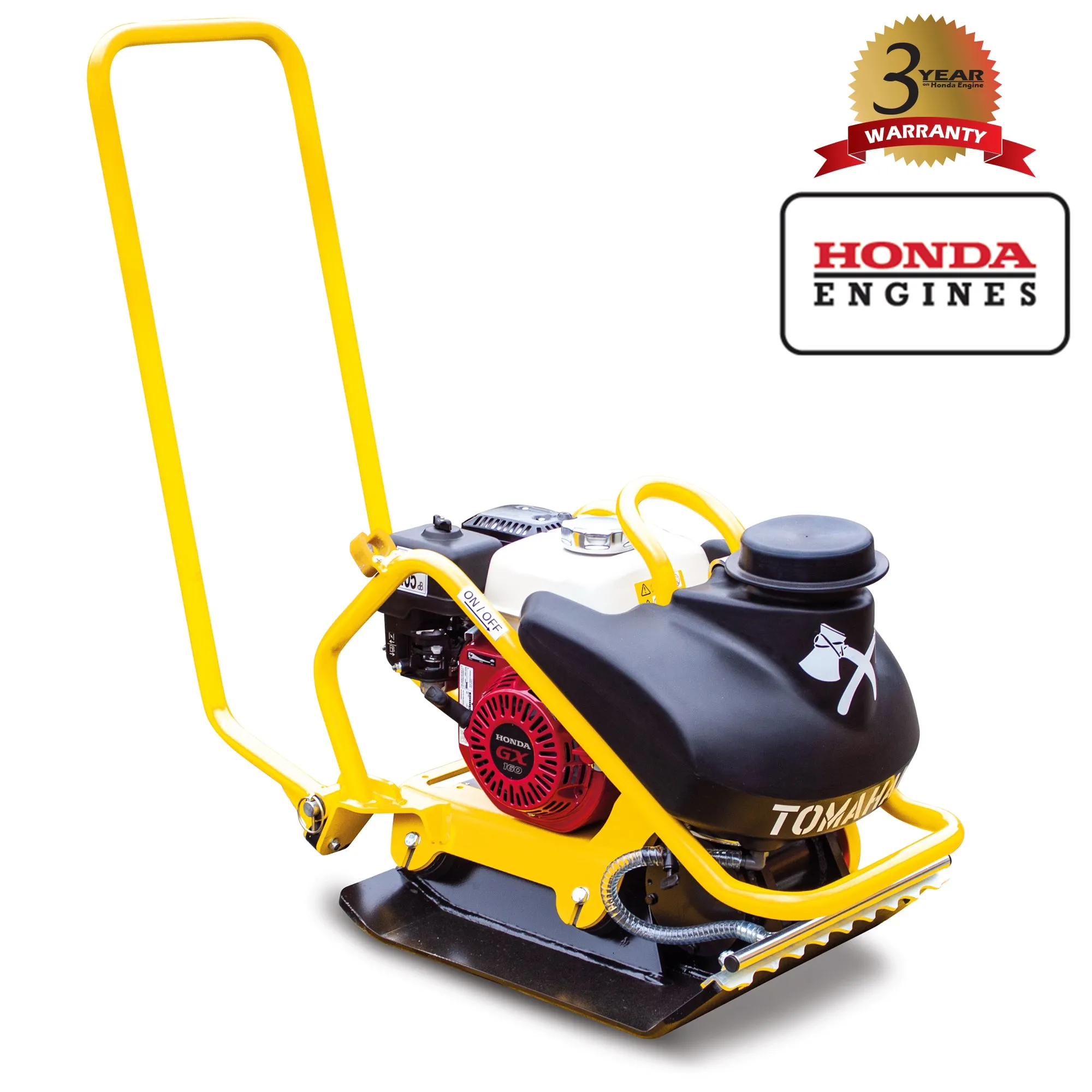 5.5 HP Honda Vibratory Plate Compactor for Asphalt Aggregate Soil Compaction