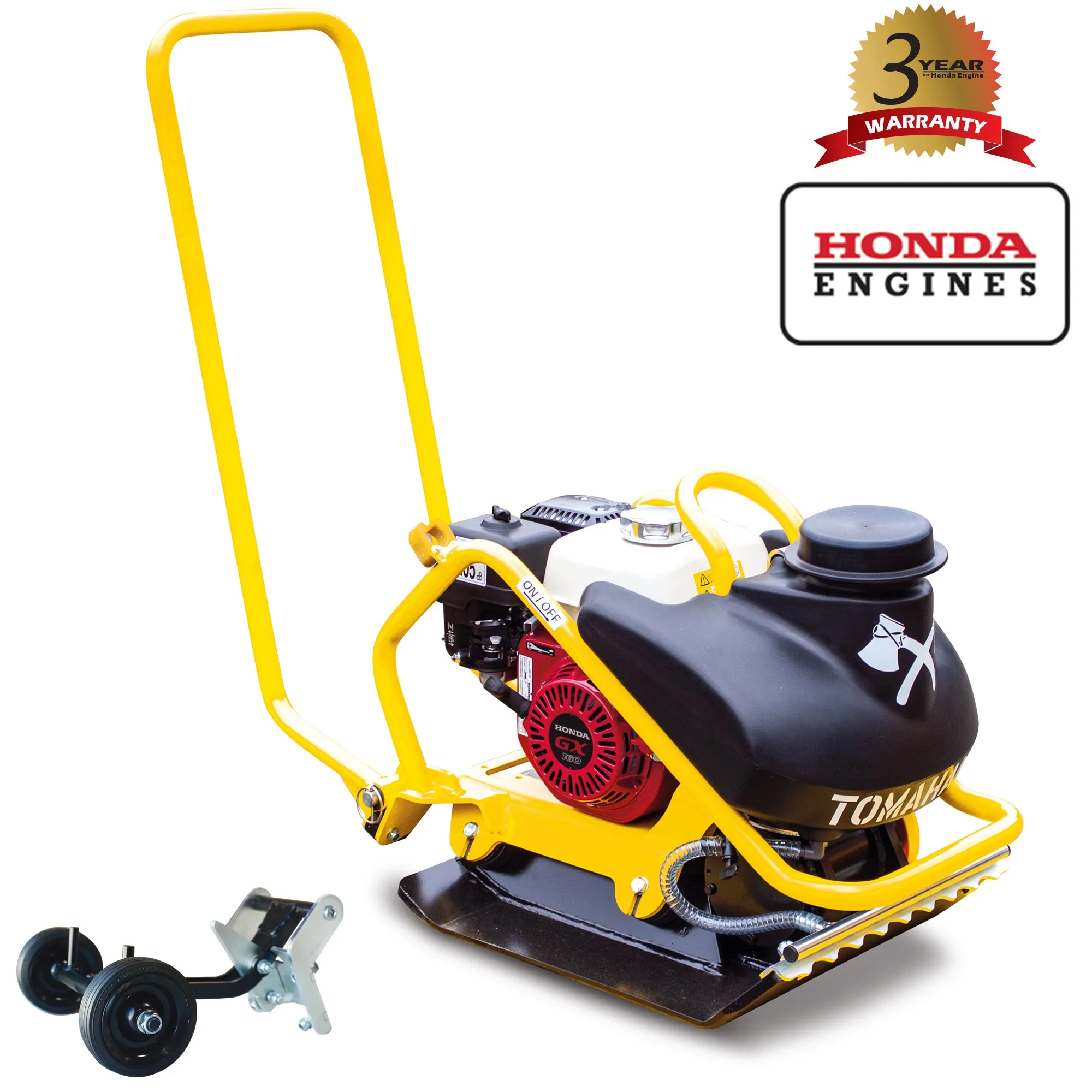 5.5 HP Honda Vibratory Plate Compactor for Asphalt Aggregate Soil Compaction