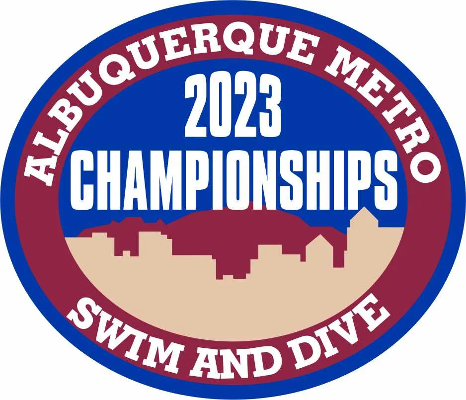 ABQ Metro Swim and Dive Championship Patches