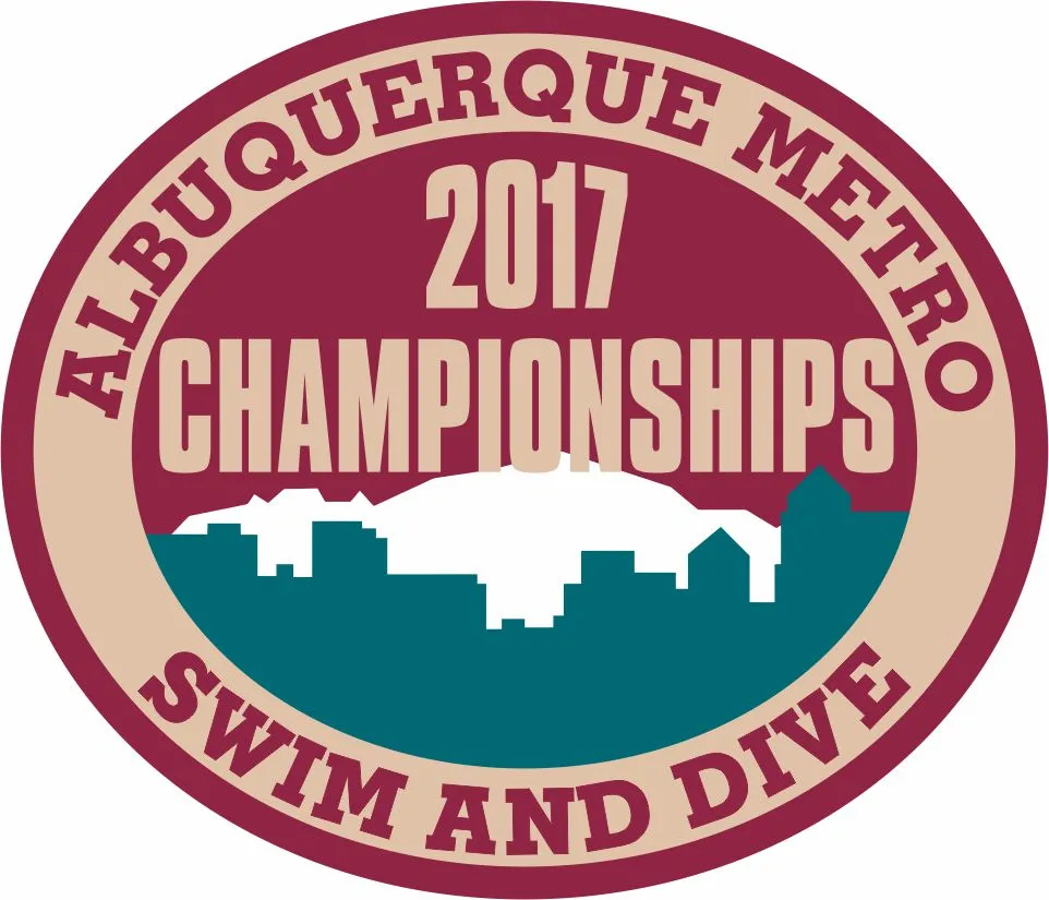 ABQ Metro Swim and Dive Championship Patches