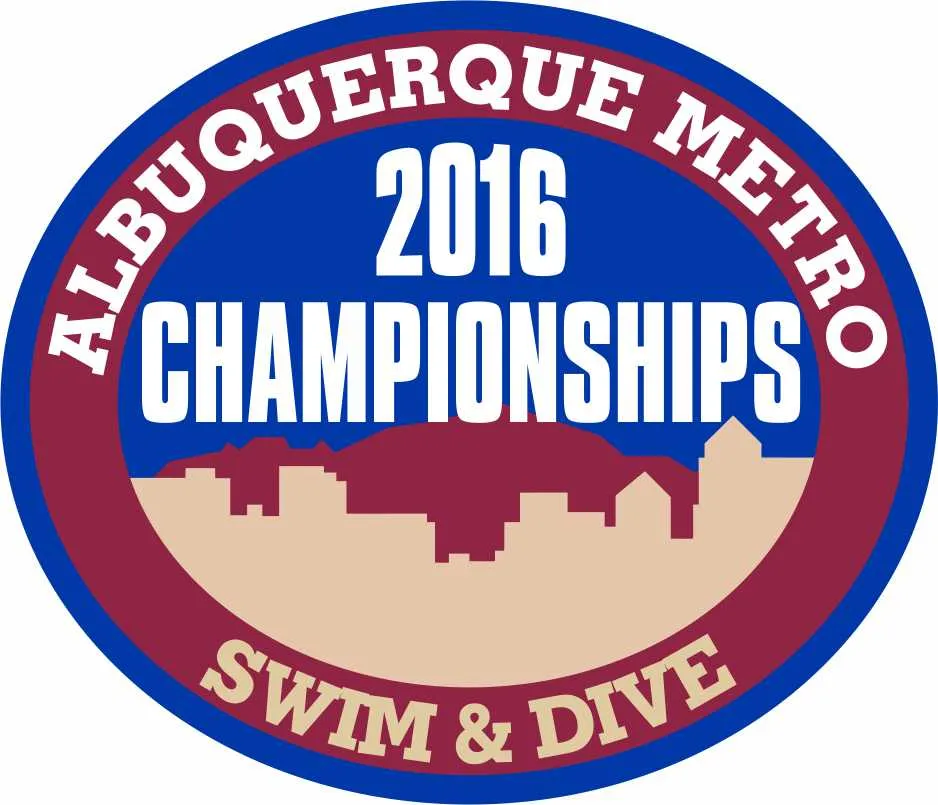 ABQ Metro Swim and Dive Championship Patches