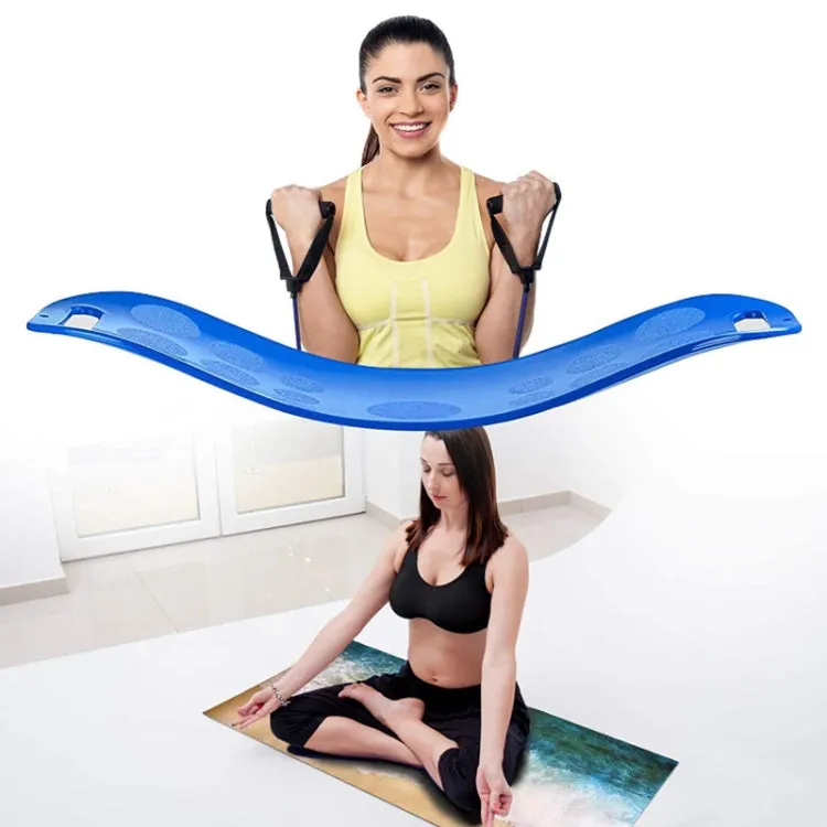 ABS Twist Fitness Balance Board Abdomen Leg Swing Exercise Board Yoga Balance Board(Orange)