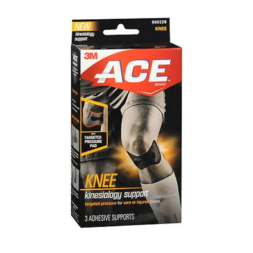 Ace Kinesiology Knee Support 3 Each By Ace