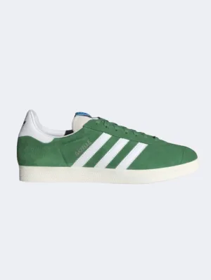 Adidas Gazelle Men Original Shoes Preloved Green/White