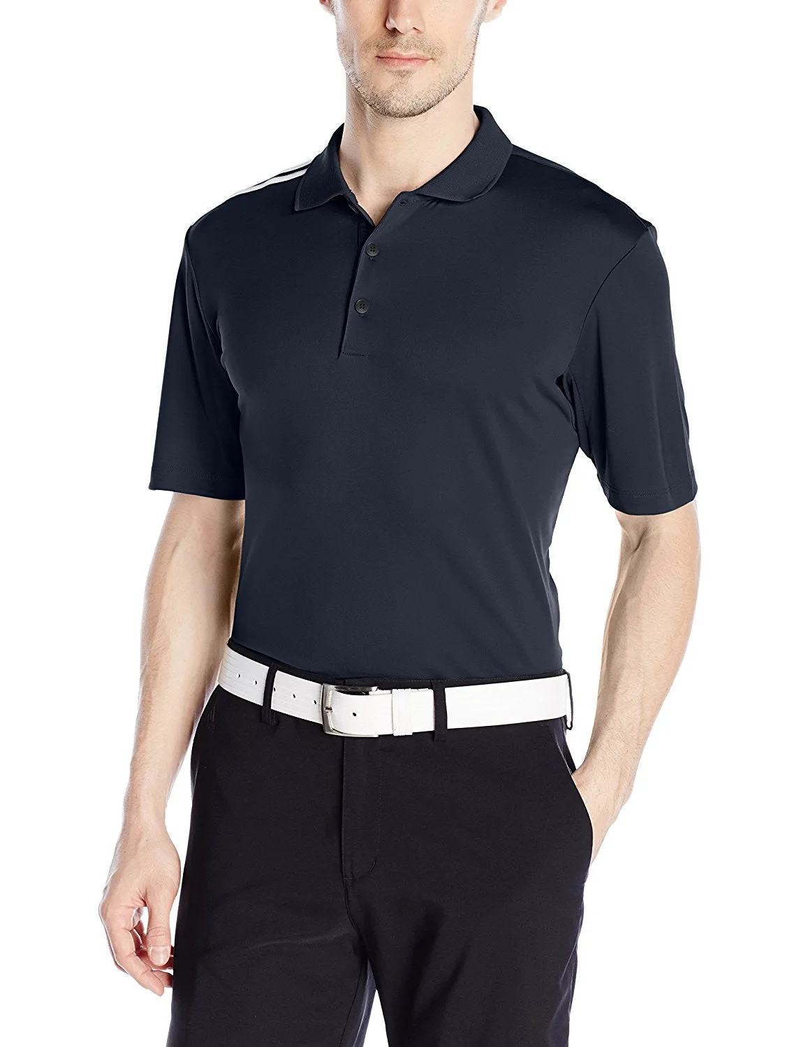 Adidas Golf Men's Climacool 3-Stripes Polo Shirt, Color Options