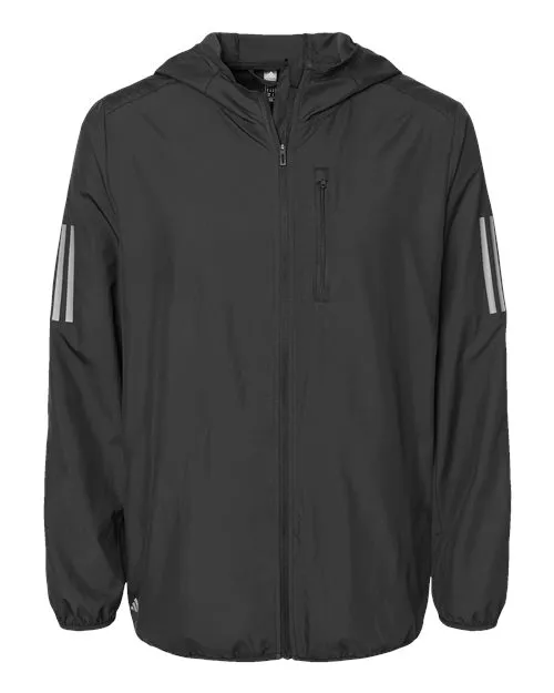 Adidas Heather Block Print Quarter-Zip Pullover A522