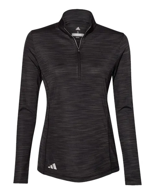 Adidas Lightweight Mélange Quarter-Zip Pullover A475