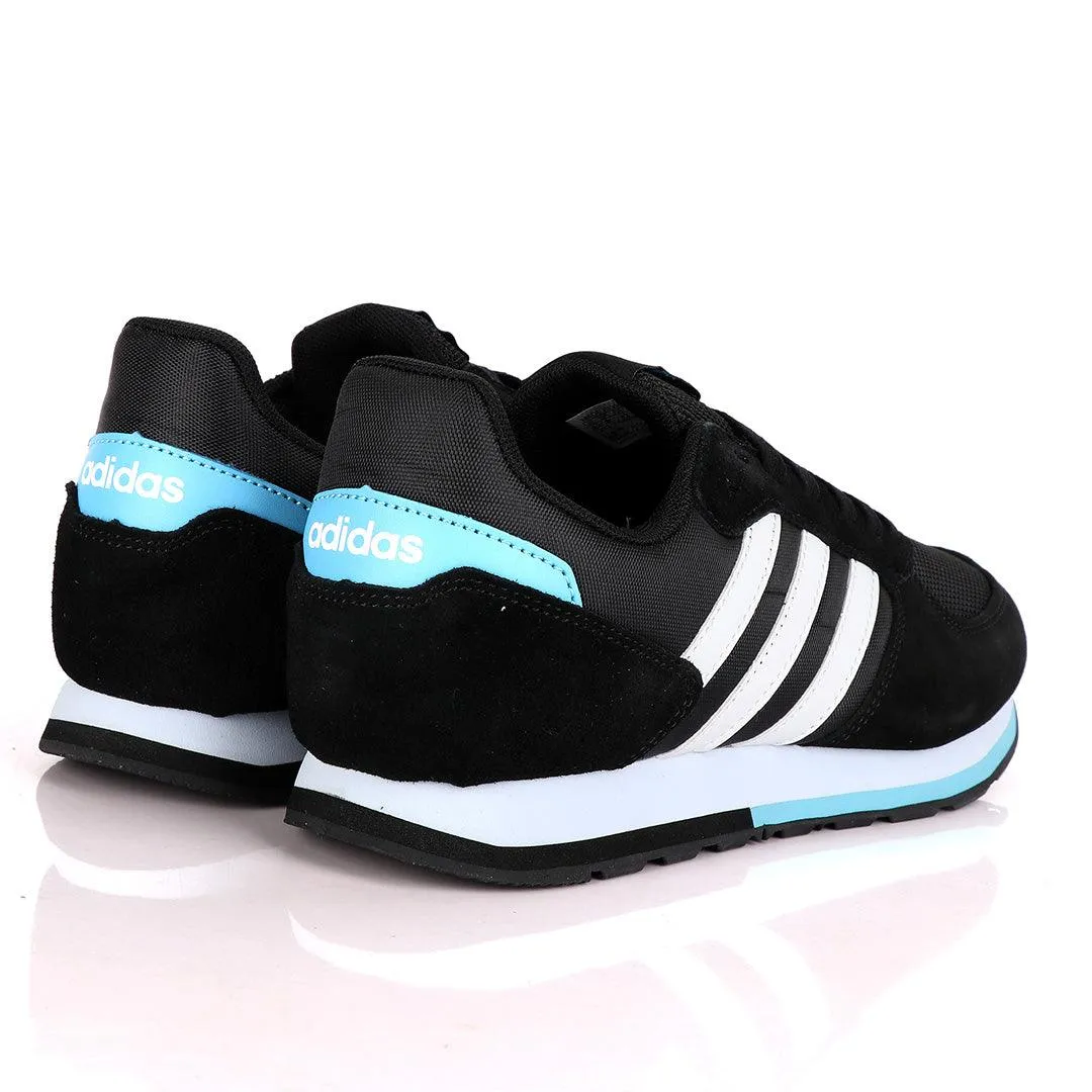 Adidas Originals Black And Blue Sneakers