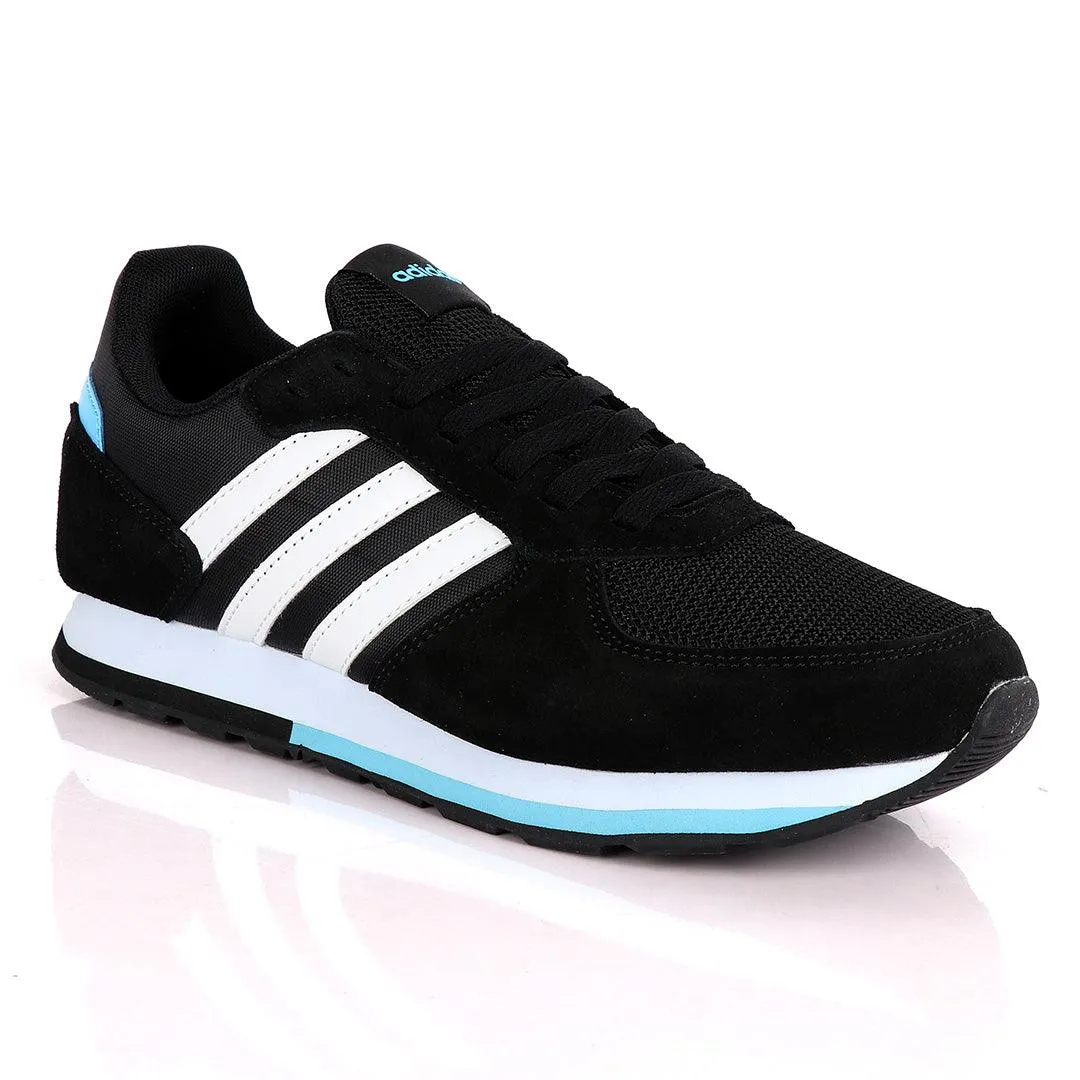 Adidas Originals Black And Blue Sneakers