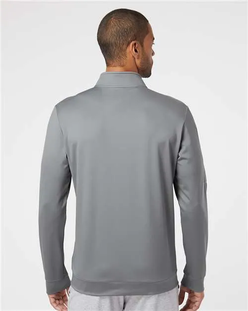 Adidas Performance Textured Quarter-Zip Pullover A295