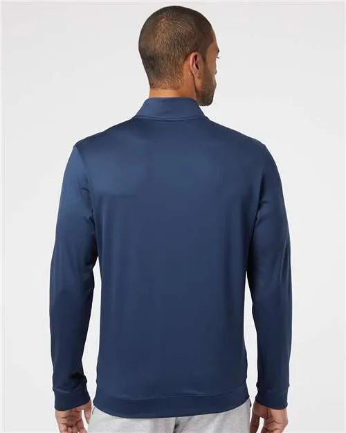 Adidas Performance Textured Quarter-Zip Pullover A295