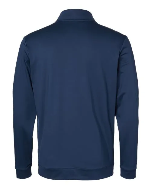 Adidas Performance Textured Quarter-Zip Pullover A295