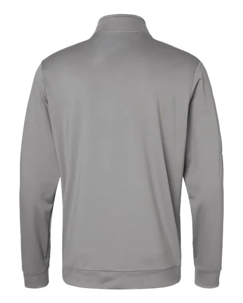 Adidas Performance Textured Quarter-Zip Pullover A295