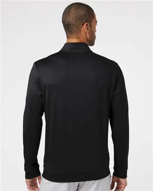 Adidas Performance Textured Quarter-Zip Pullover A295