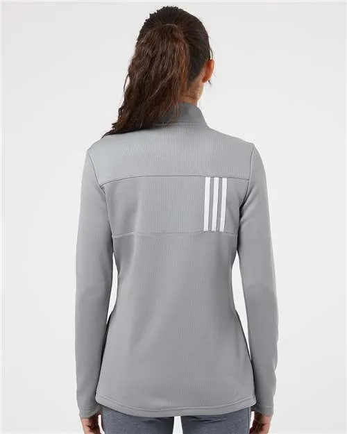 Adidas Women's 3-Stripes Double Knit Full-Zip A483