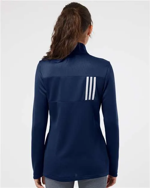 Adidas Women's 3-Stripes Double Knit Full-Zip A483