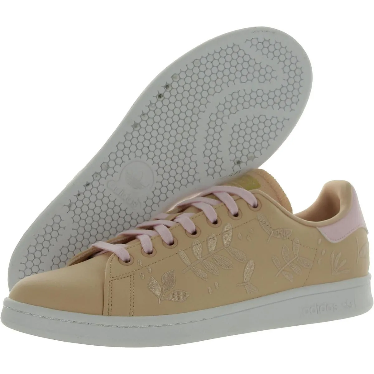 Adidas Womens STAN SMITH Faux Leather Casual And Fashion Sneakers