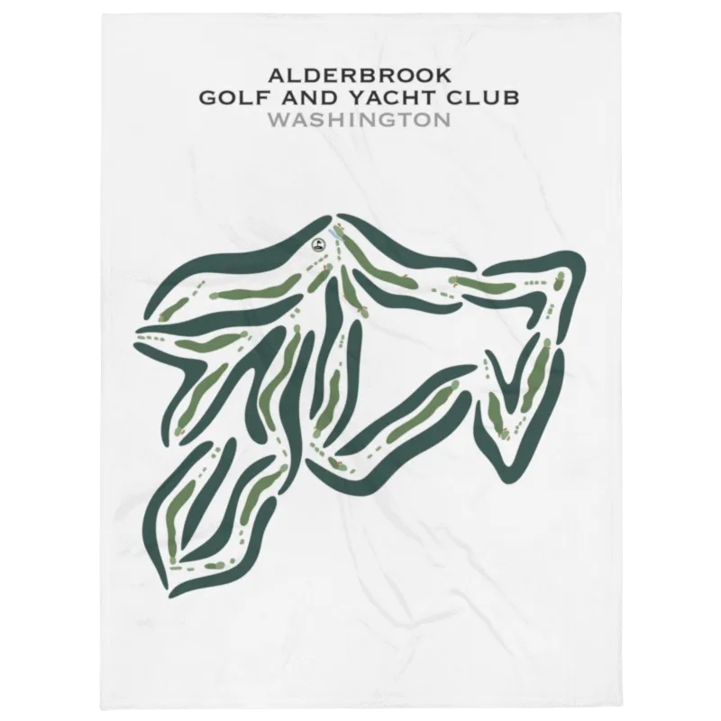 Alderbrook Golf and Yacht Club, Washington - Printed Golf Courses