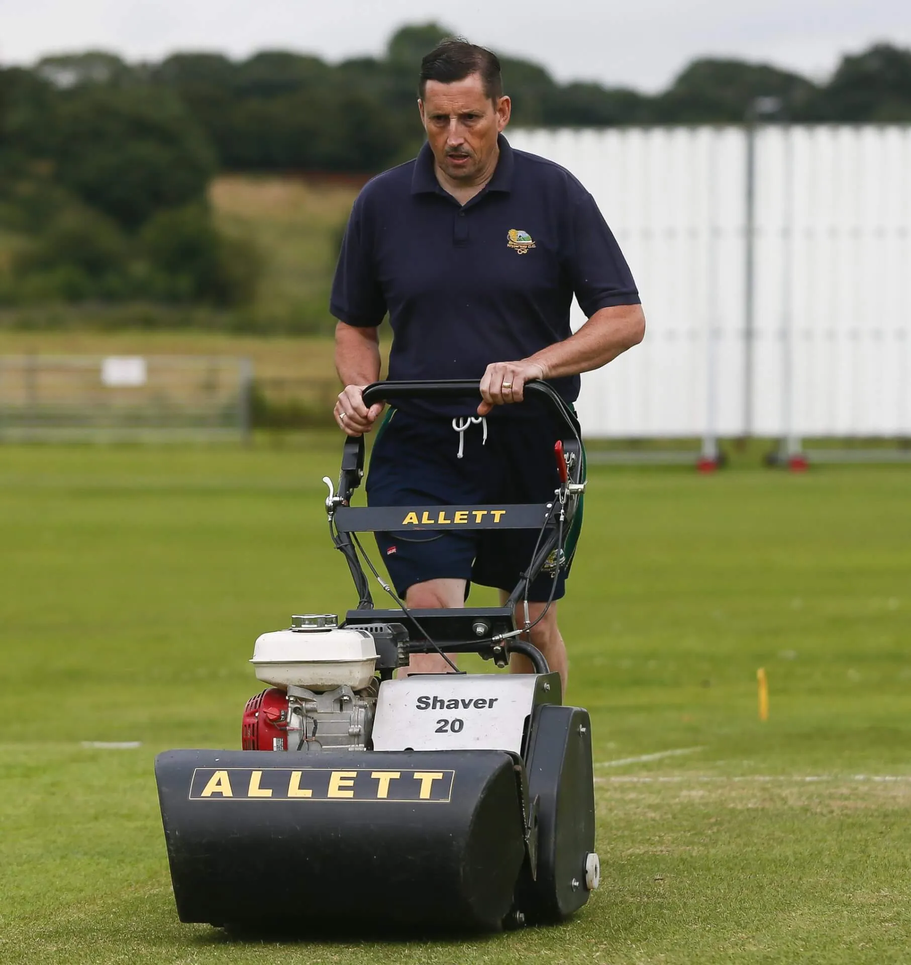 Allett Shaver Gas Powered Reel Cylinder Mower with Honda Engine