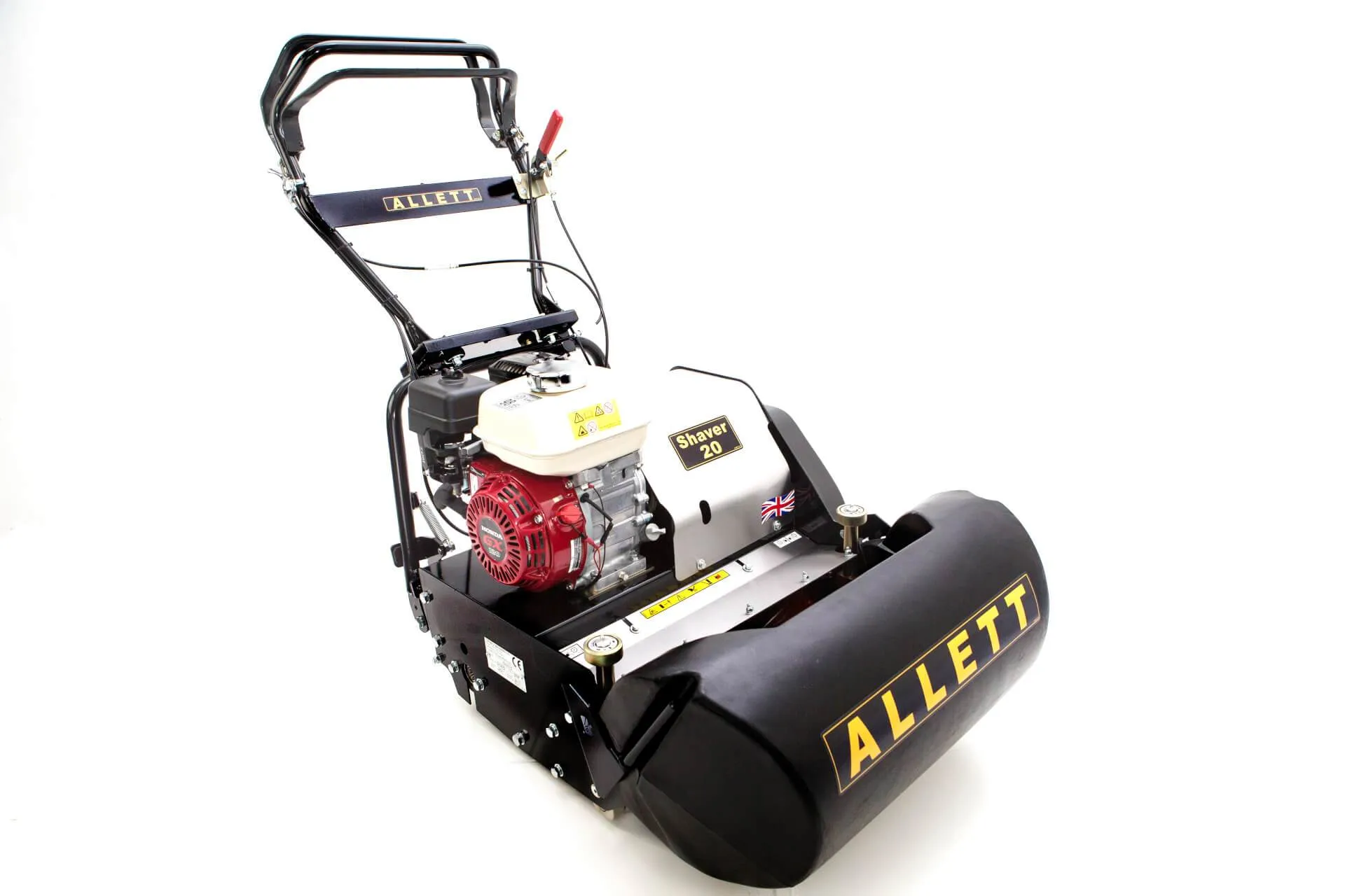 Allett Shaver Gas Powered Reel Cylinder Mower with Honda Engine