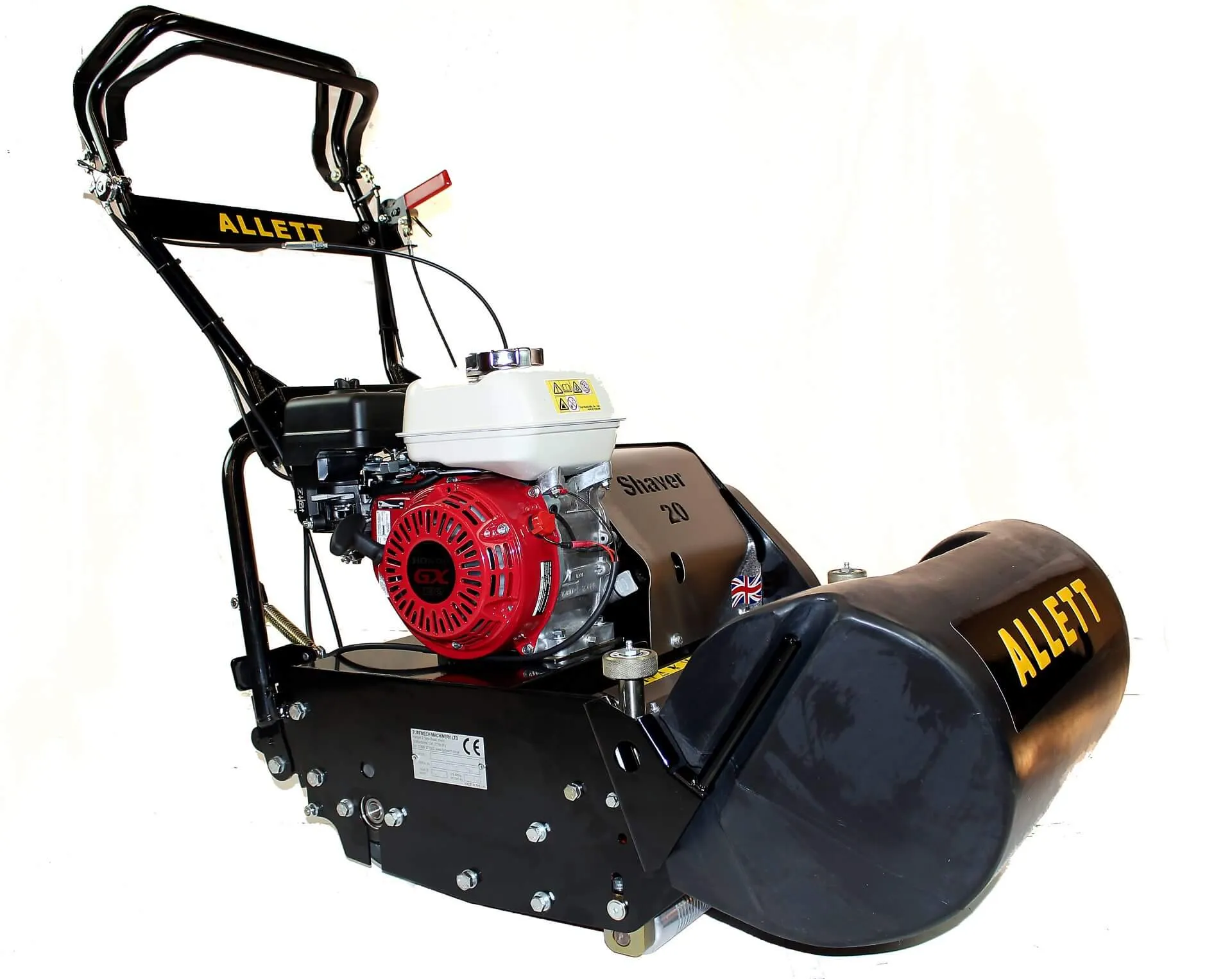 Allett Shaver Gas Powered Reel Cylinder Mower with Honda Engine