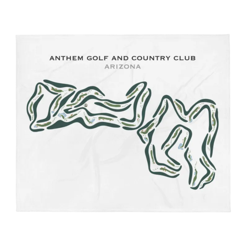 Anthem Golf & Country Club, Arizona - Printed Golf Courses