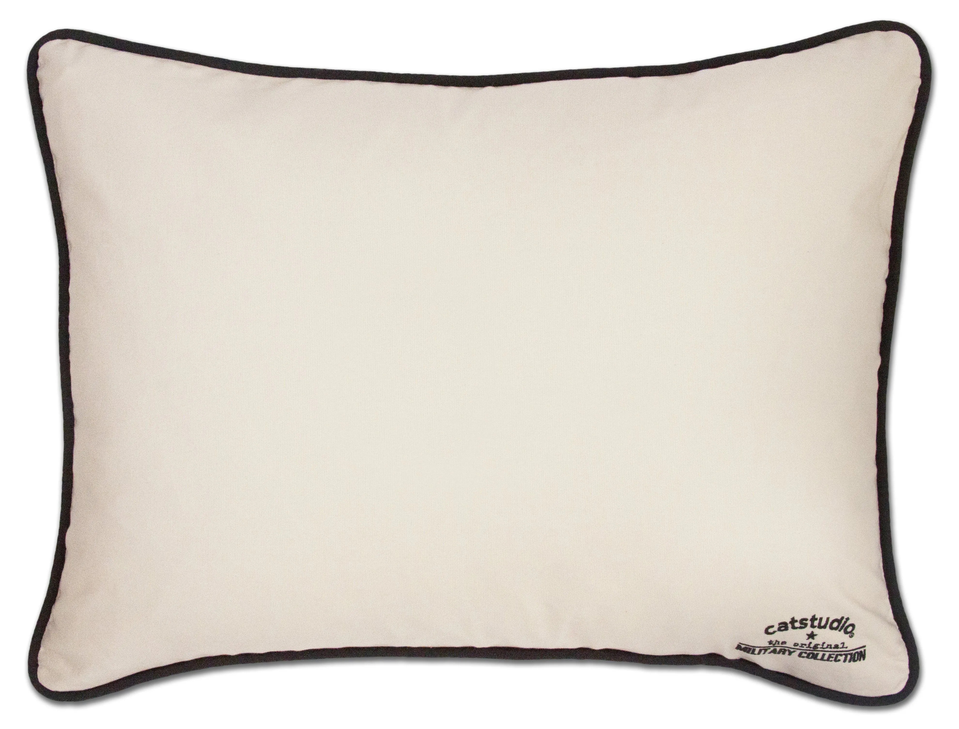 Army Embroidered Pillow