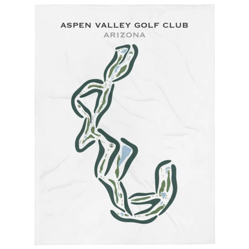 Aspen Valley Golf Club, Arizona - Printed Golf Courses