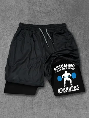 Assuming I was like most grandpas Performance Training Shorts