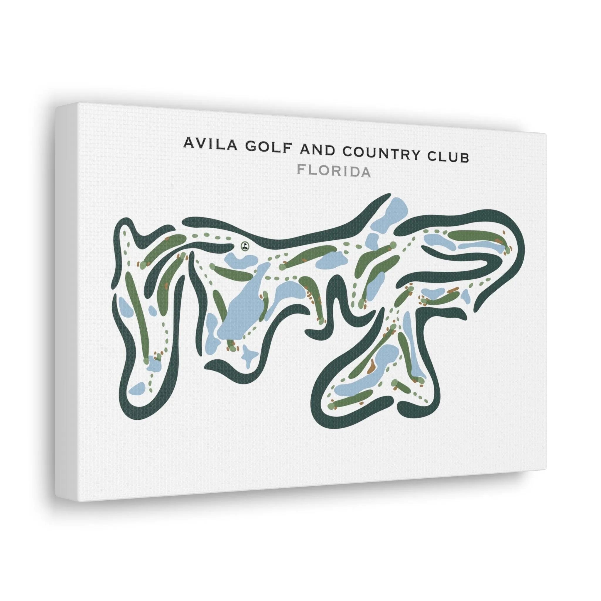 Avila Golf & Country Club, Florida - Printed Golf Courses