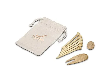 Bamboo Golf Accessories Set