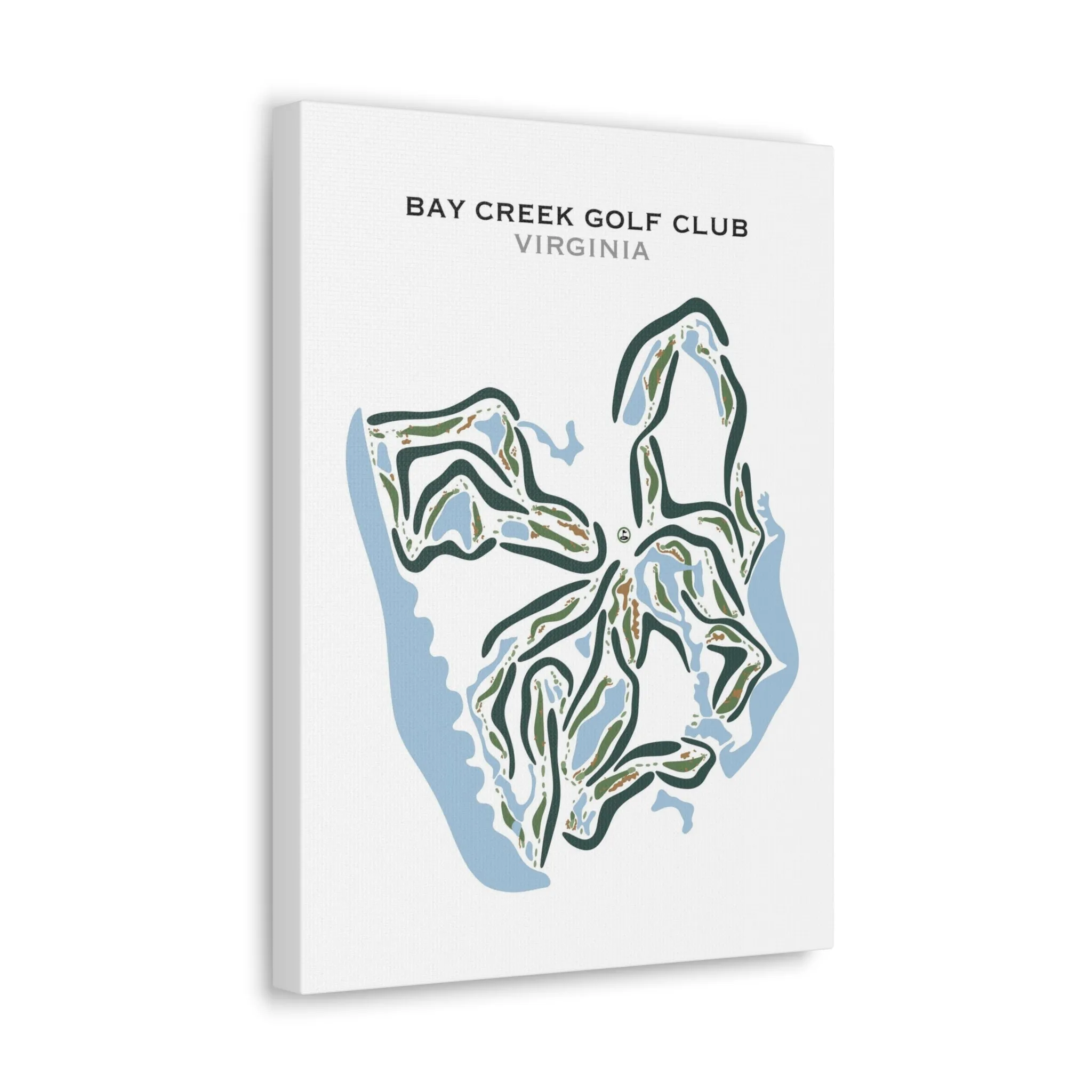 Bay Creek Golf Club, Virginia - Printed Golf Courses