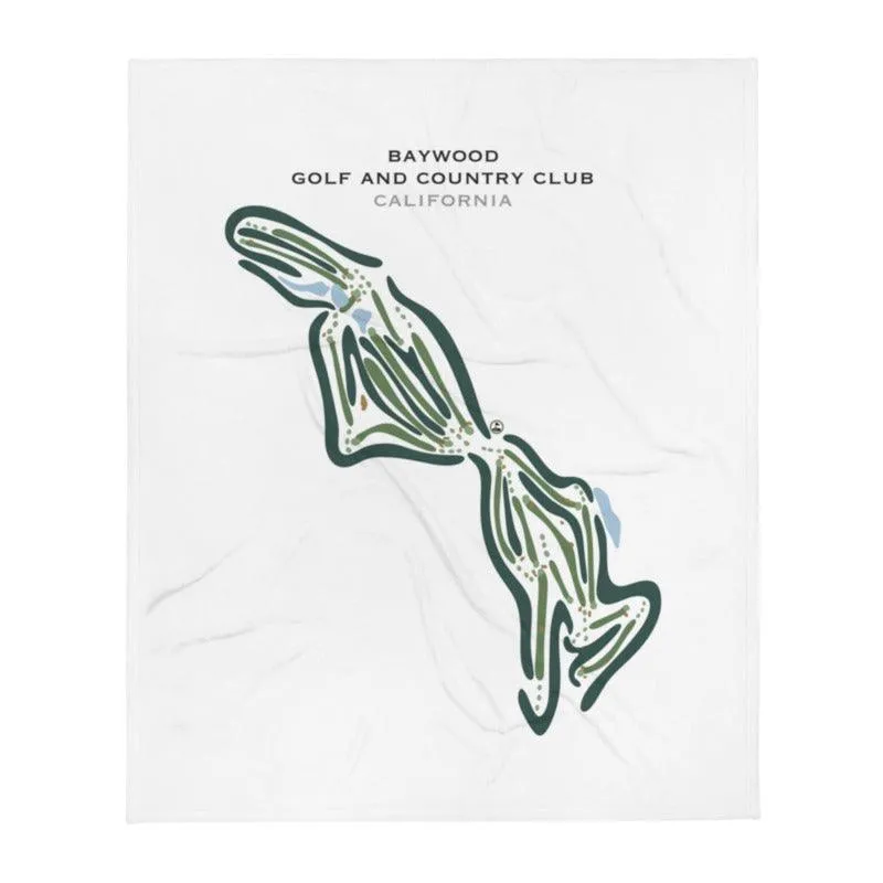 Baywood Golf & Country Club, California - Printed Golf Courses