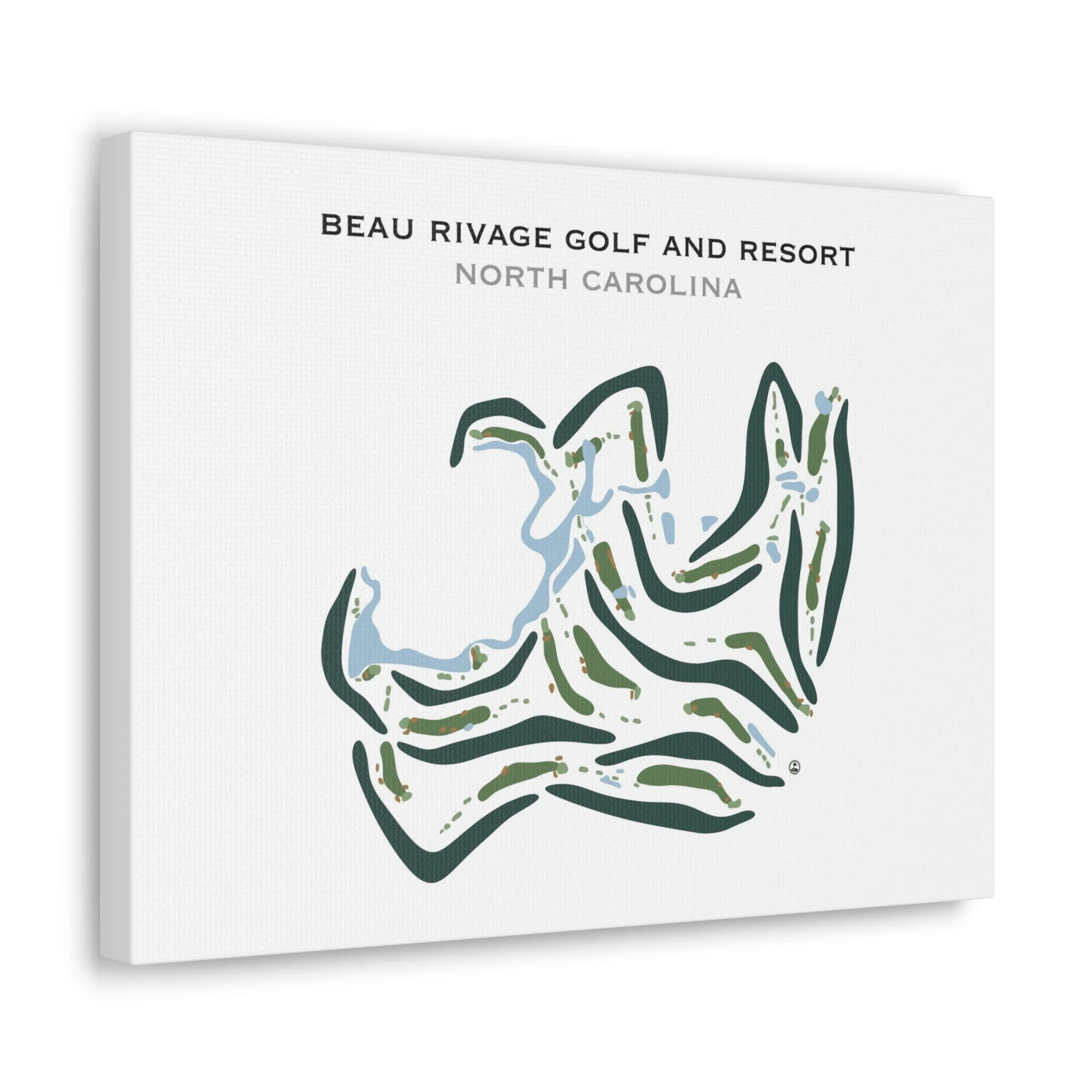 Beau Rivage Golf & Resort, North Carolina - Printed Golf Courses