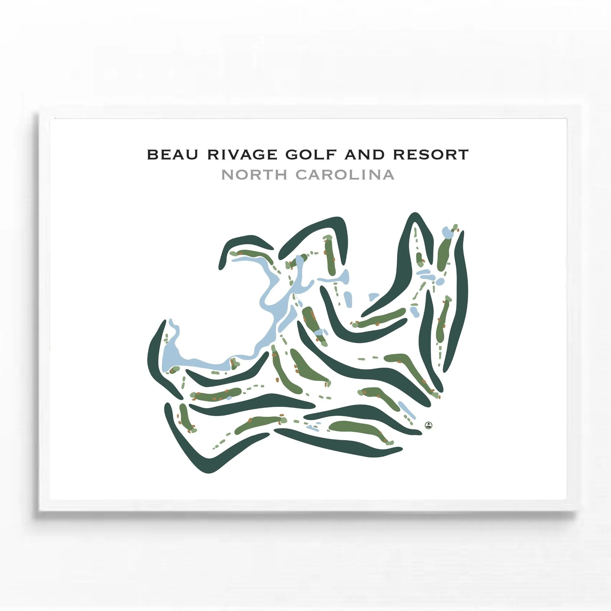 Beau Rivage Golf & Resort, North Carolina - Printed Golf Courses