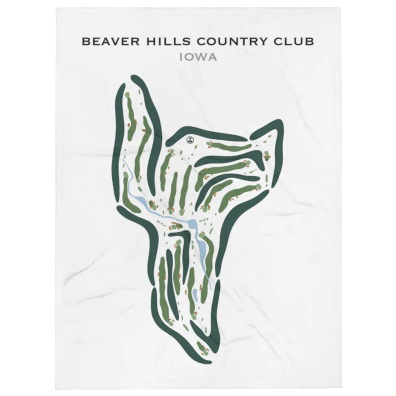 Beaver Hills Country Club - Golf Course, Iowa - Printed Golf Courses