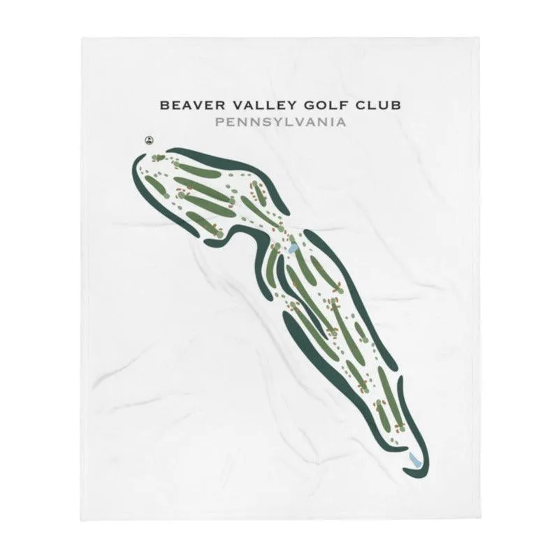 Beaver Valley Golf Club, Pennsylvania - Printed Golf Courses