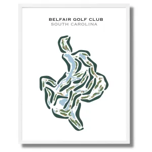 Belfair Golf Club, South Carolina - Printed Golf Courses