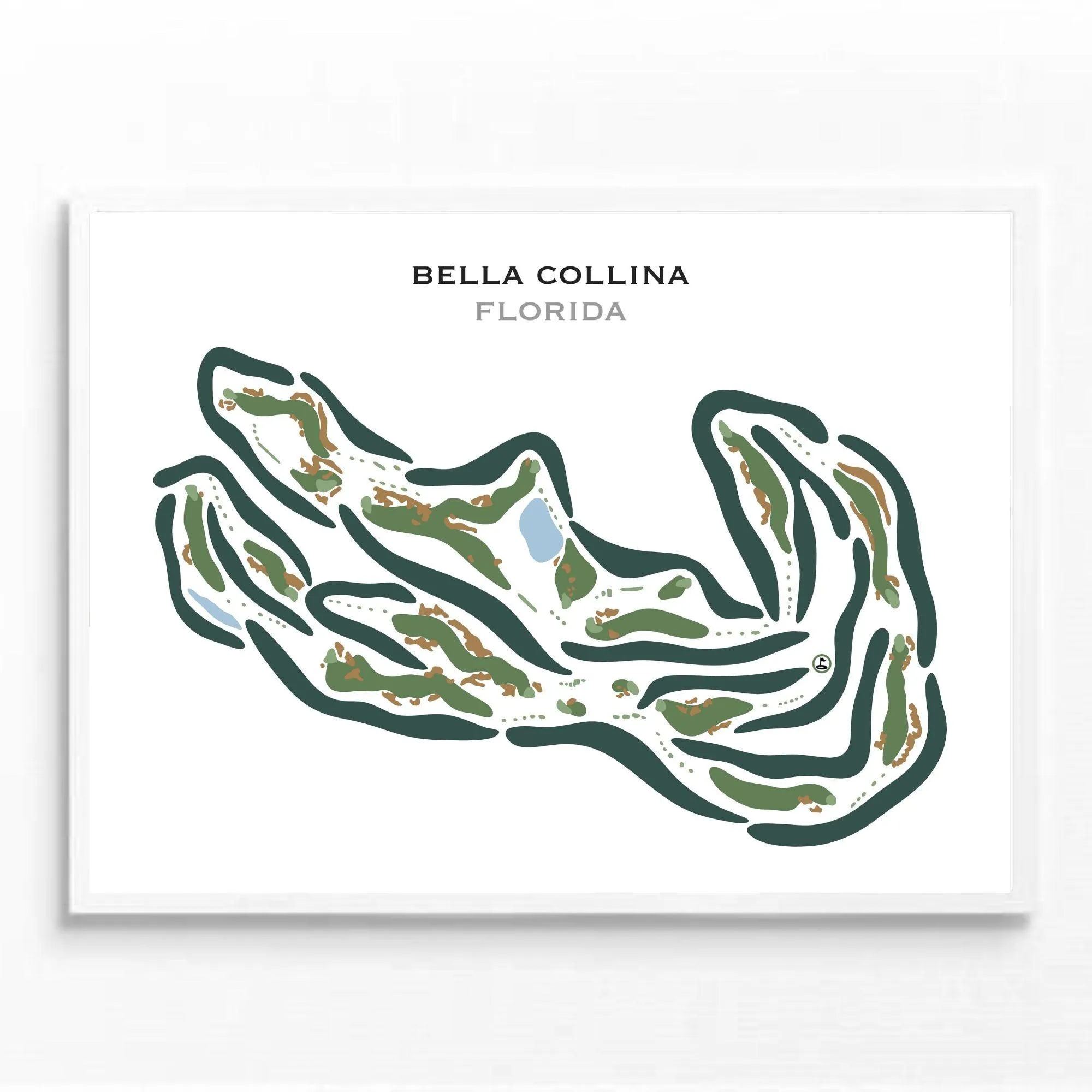 Bella Collina Events and Golf Course, Florida - Printed Golf Courses