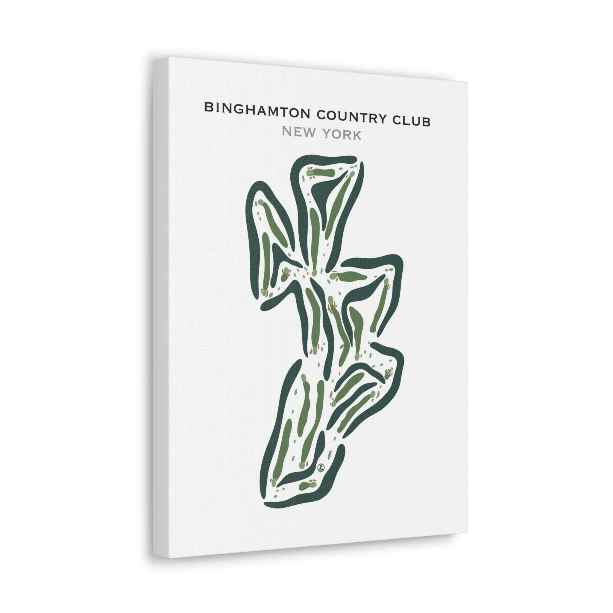 Binghamton Country Club, New York - Printed Golf Courses