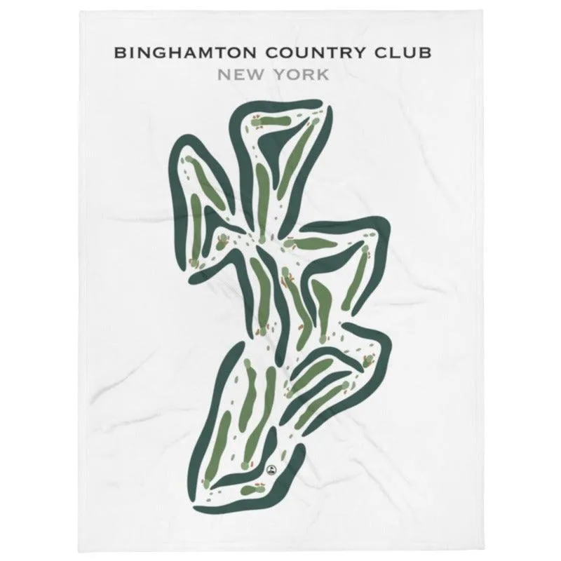 Binghamton Country Club, New York - Printed Golf Courses