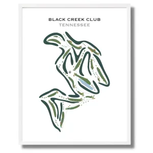 Black Creek Club, Tennessee - Printed Golf Courses