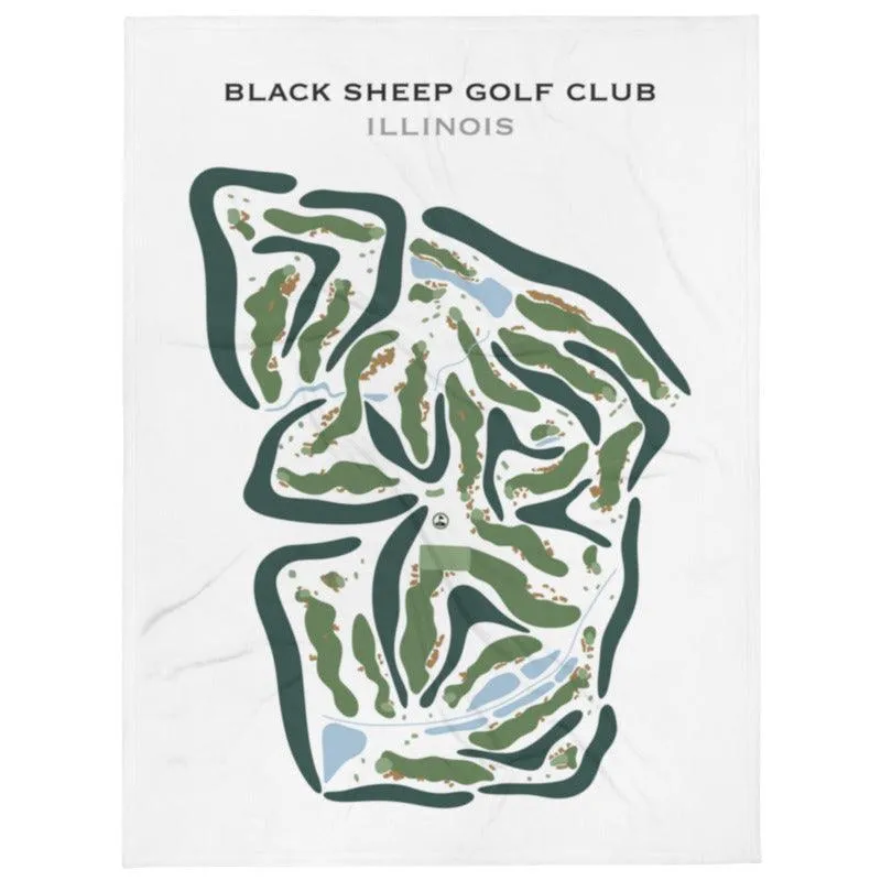 Black Sheep Golf Club, Illinois - Printed Golf Courses