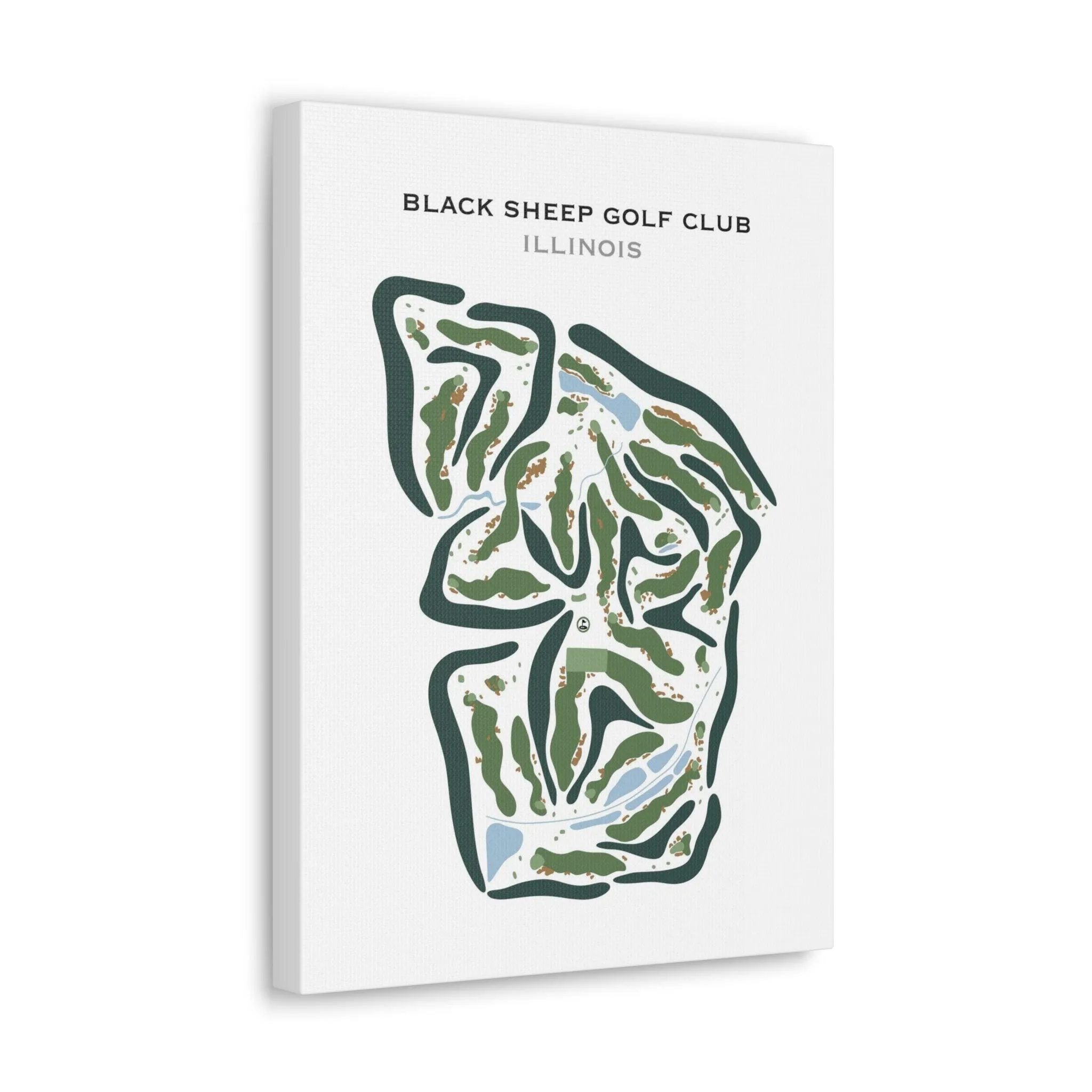 Black Sheep Golf Club, Illinois - Printed Golf Courses