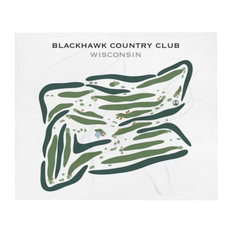 Blackhawk Country Club, Wisconsin - Printed Golf Courses