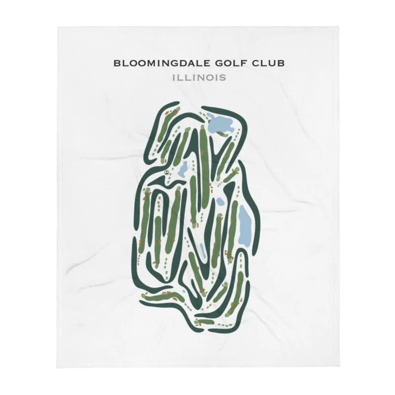 Bloomingdale Golf Club, Illinois - Printed Golf Courses