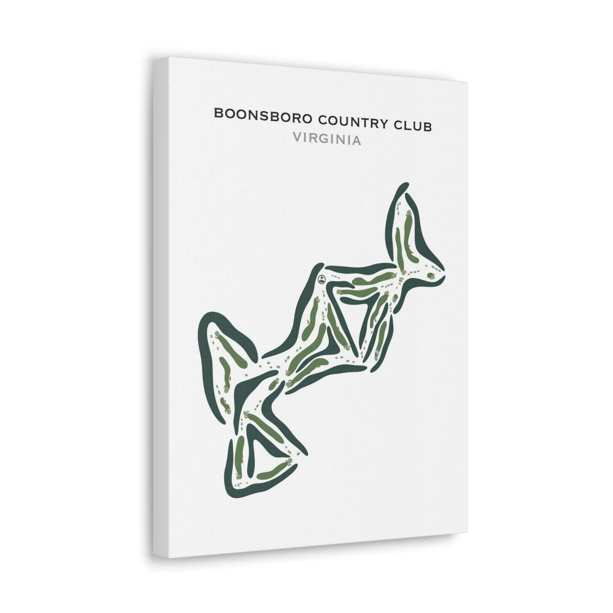 Boonsboro Country Club, Virginia - Printed Golf Courses